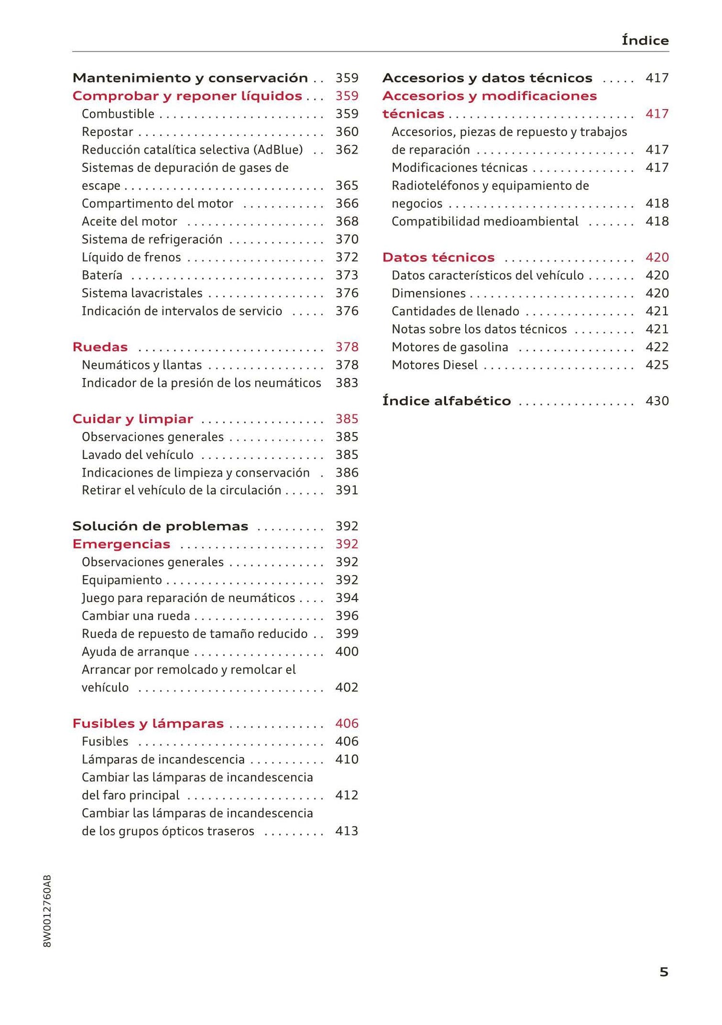 2015-2019 Audi A4 Gebruikershandleiding | Frans