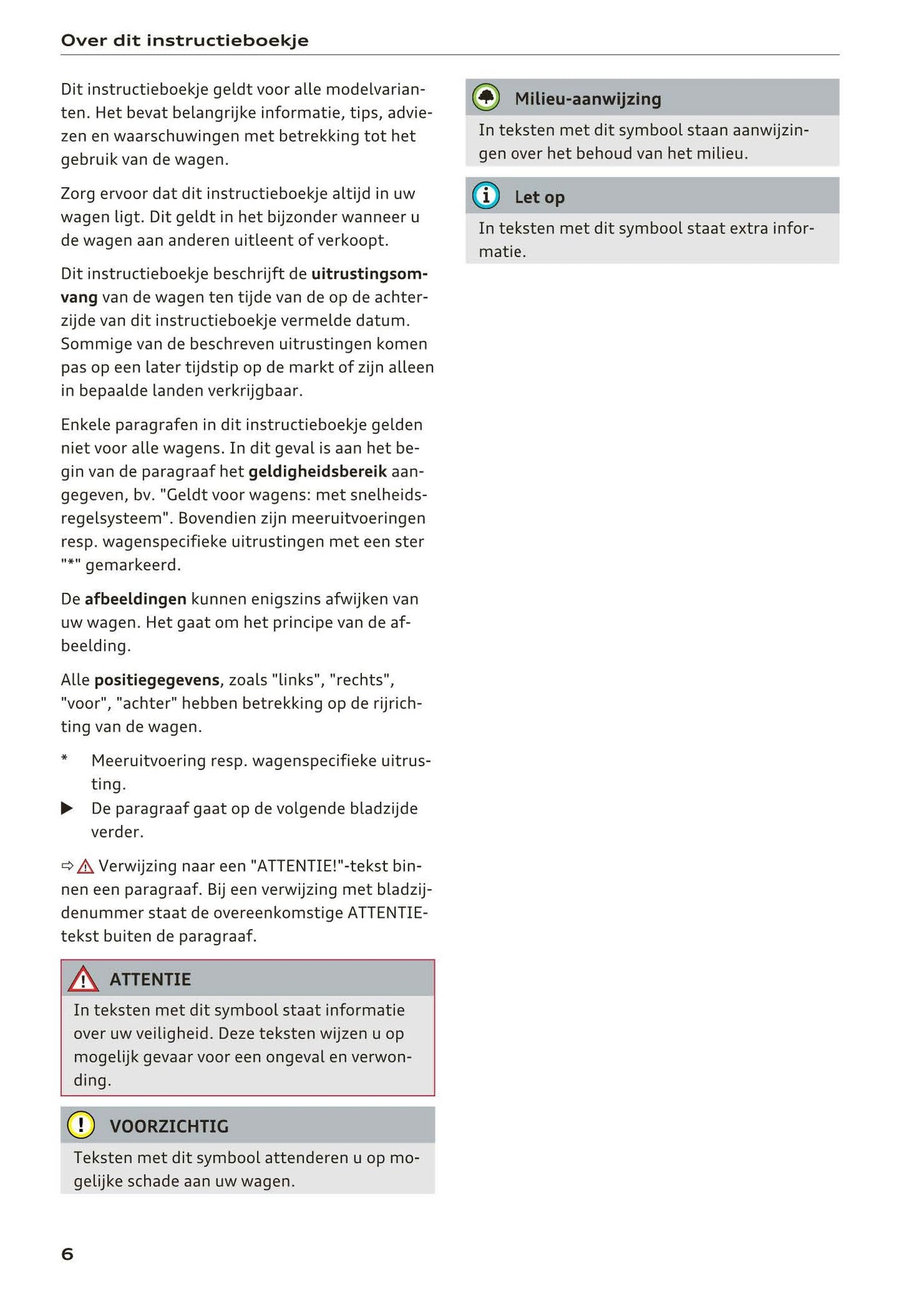 2016-2018 Audi A3/S3/RS 3 Manuel du propriétaire | Néerlandais