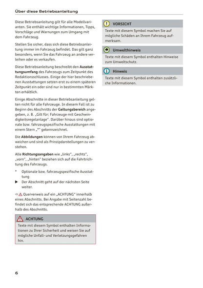 2018-2019 Audi A3/A3 Limousine/A3 Cabriolet/A3 Sportback Owner's Manual | German