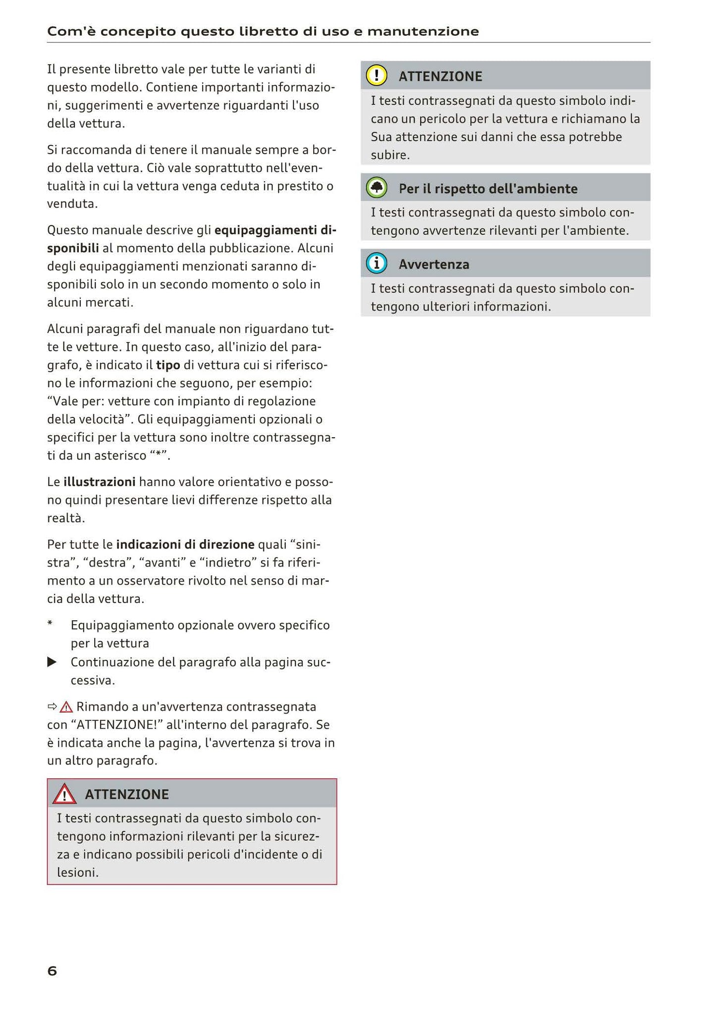 2016-2018 Audi A3 Manuel du propriétaire | Italien