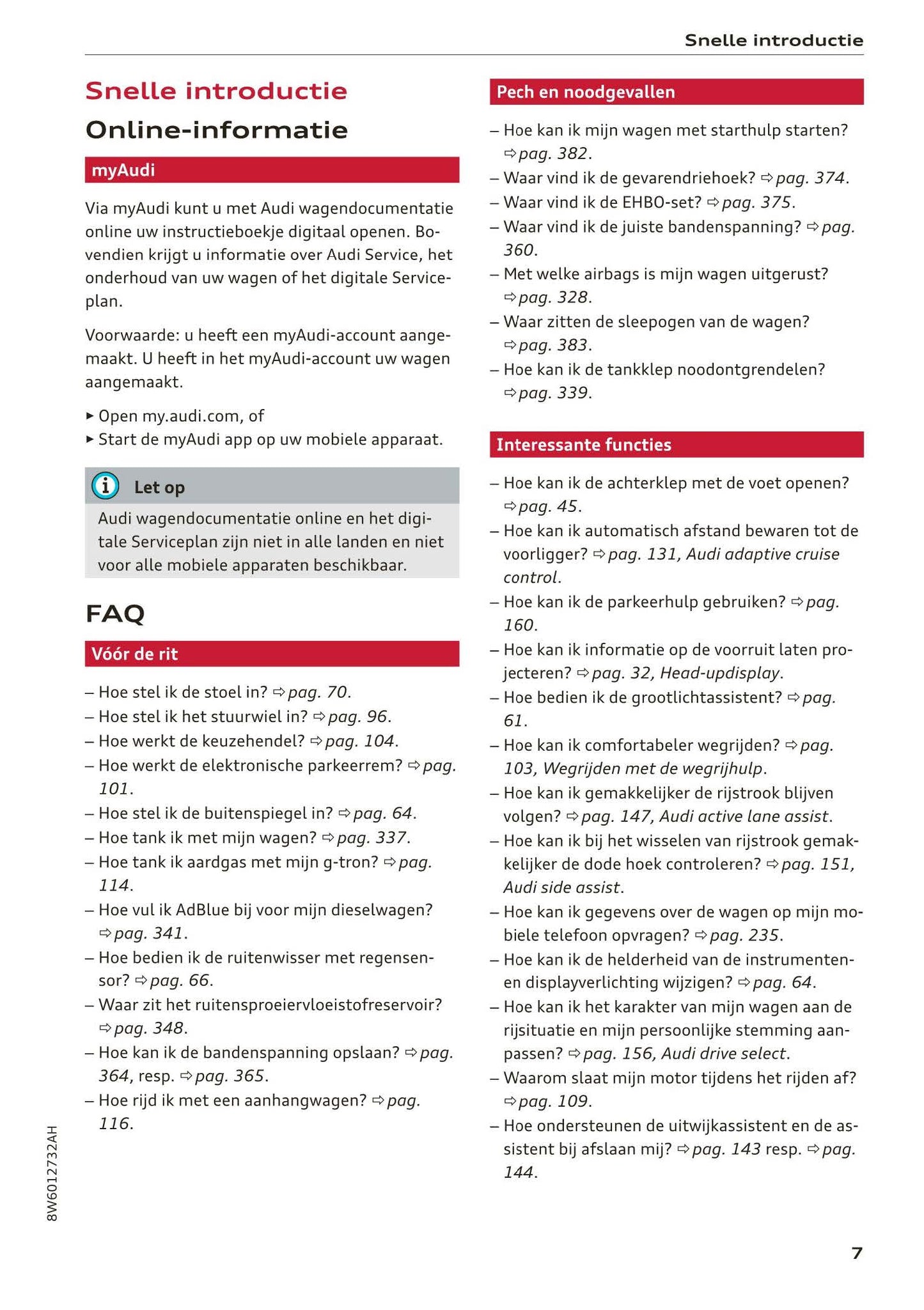 2017-2020 Audi A5 Manuel du propriétaire | Néerlandais