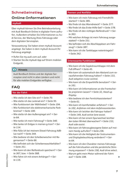 2017-2020 Audi A5 Gebruikershandleiding | Duits