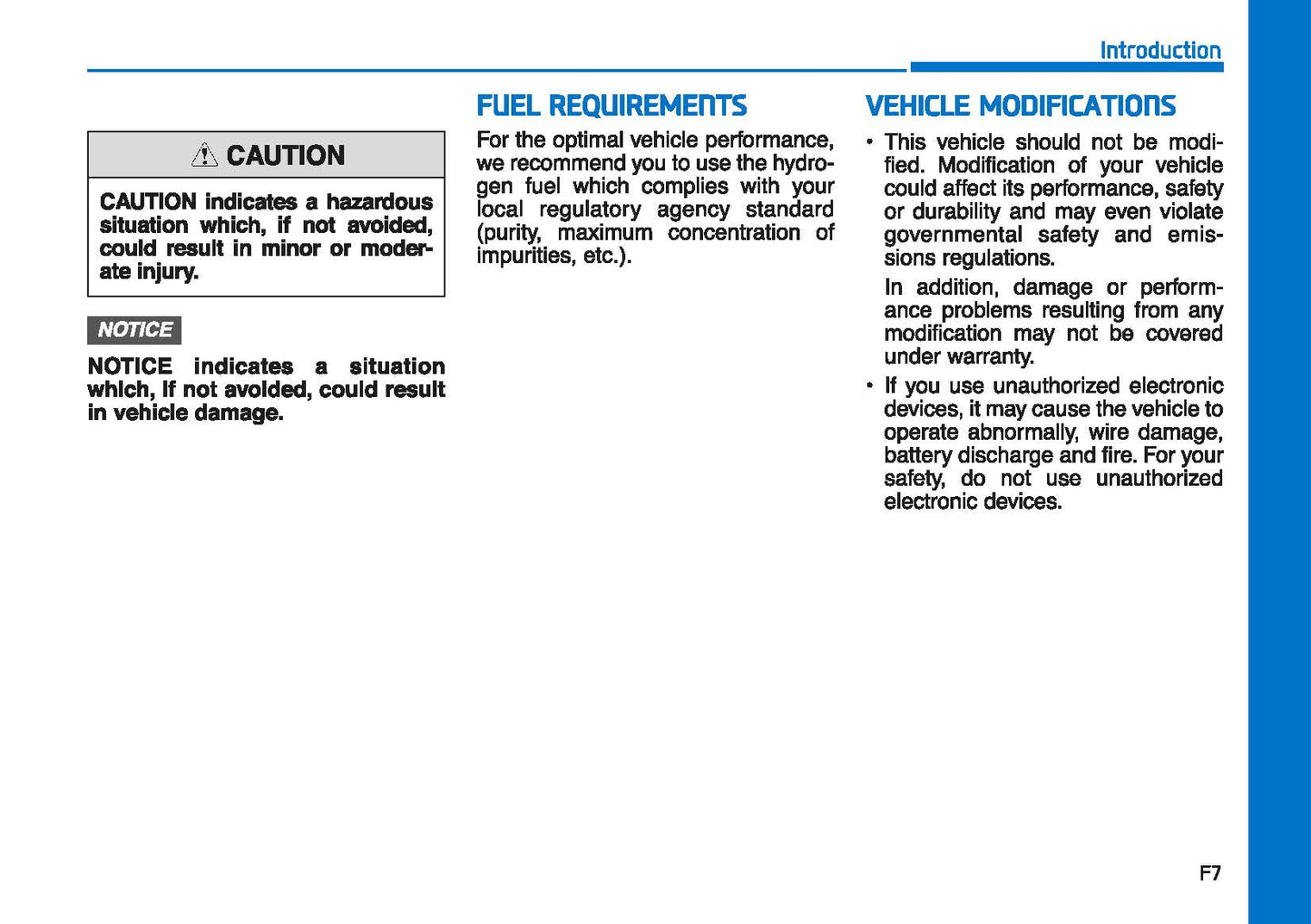 2019 Hyundai Nexo Owner's Manual | English