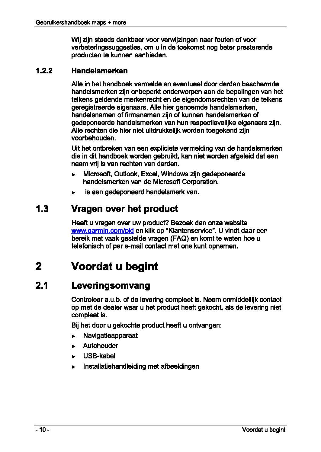 Volkswagen Garmin Handleiding 2012