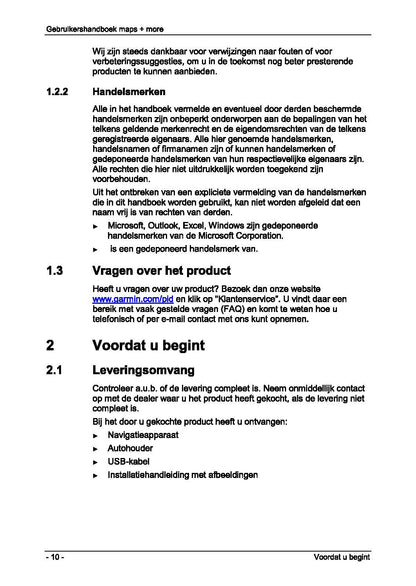 Volkswagen Garmin Handleiding 2012