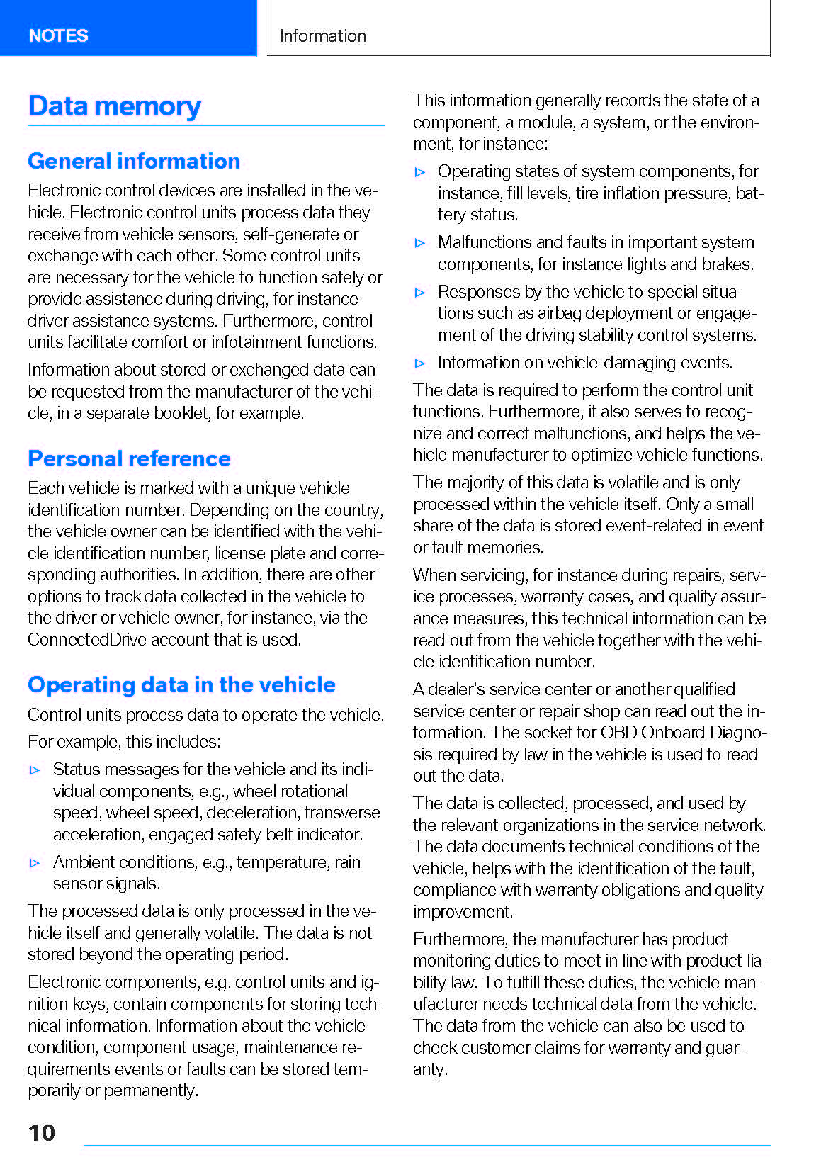 2021 BMW X3 Manuel du propriétaire | Anglais
