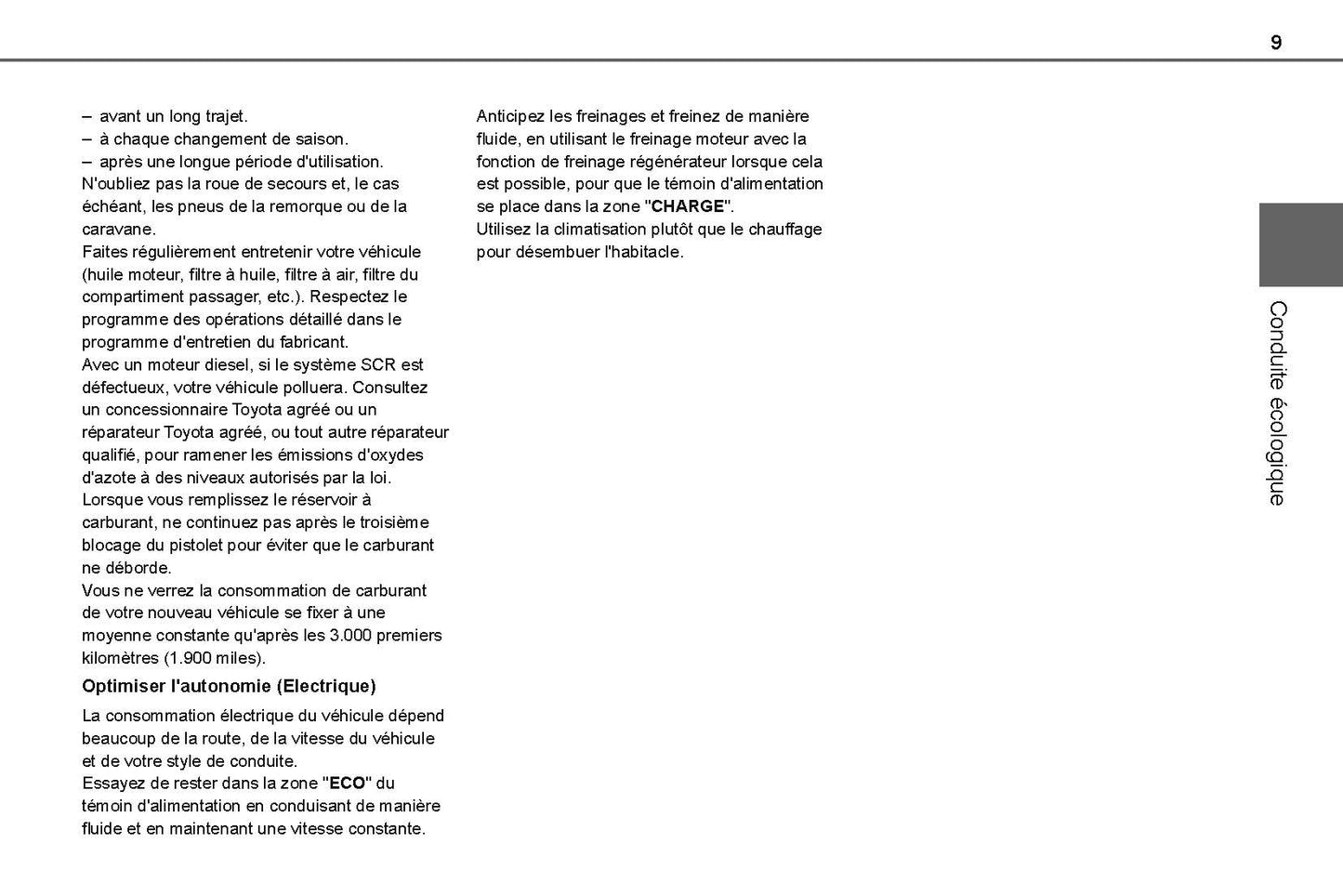 2020-2023 Toyota Proace City  Manuel du propriétaire | Français