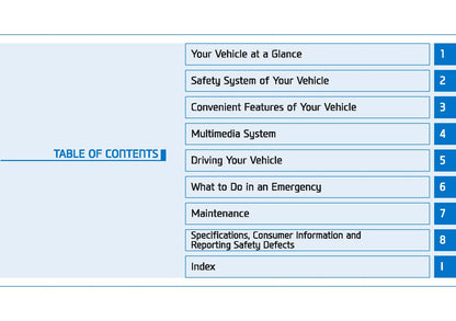 2019 Hyundai Nexo Owner's Manual | English
