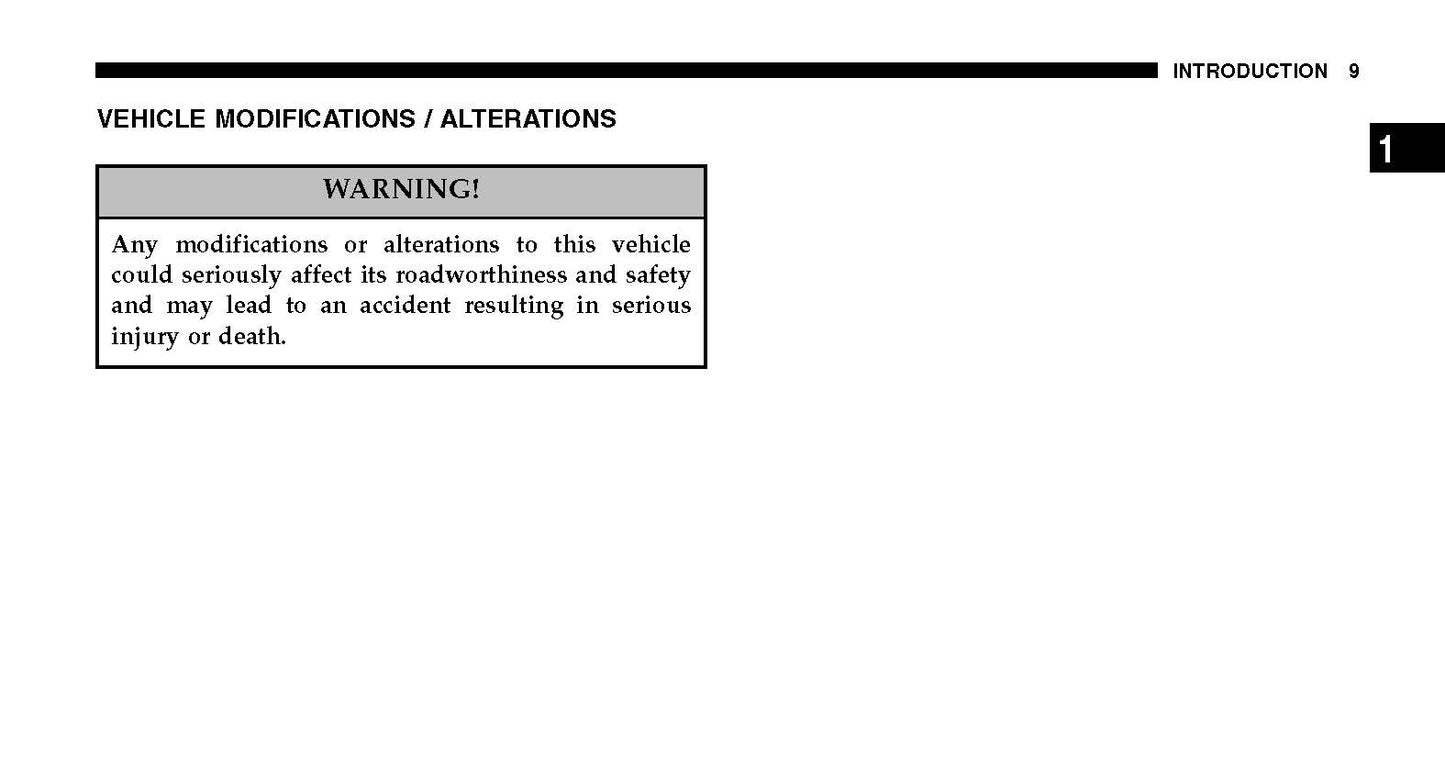 2007 Jeep Grand Cherokee Manuel du propriétaire | Anglais