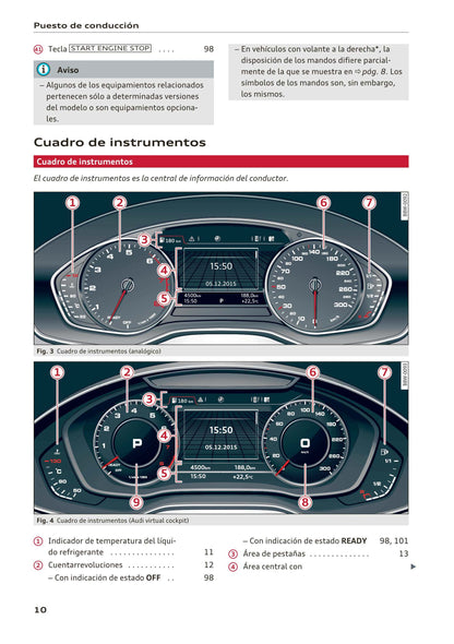 2015-2019 Audi A4 Gebruikershandleiding | Frans