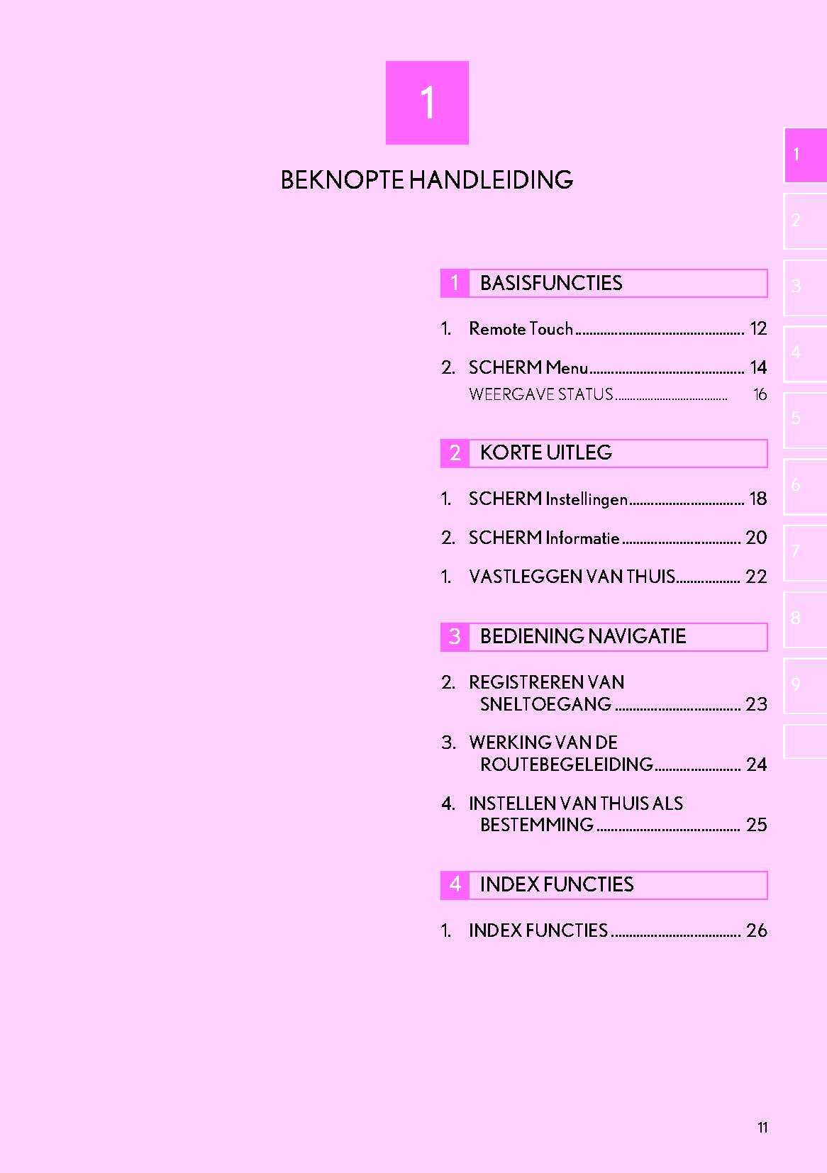 Lexus IS300h Navigatie Systeem Handleiding 2017 - 2019