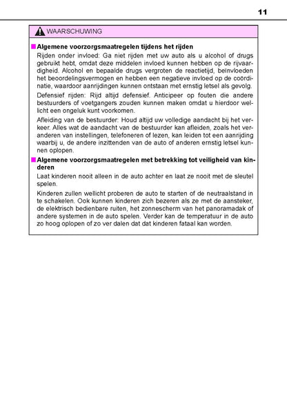 2017-2020 Toyota Yaris Manuel du propriétaire | Néerlandais