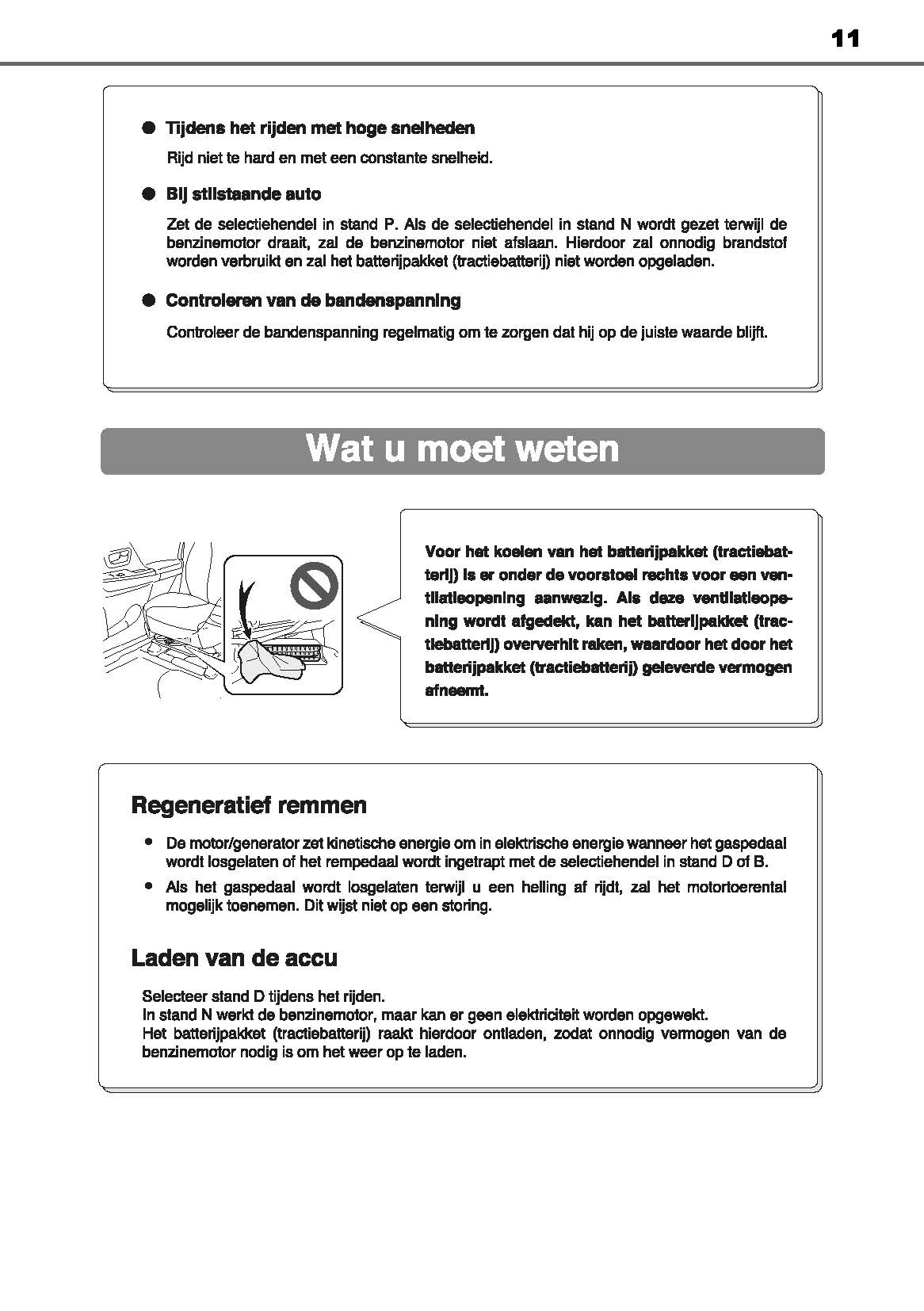 2016-2019 Toyota Prius+ Gebruikershandleiding | Nederlands
