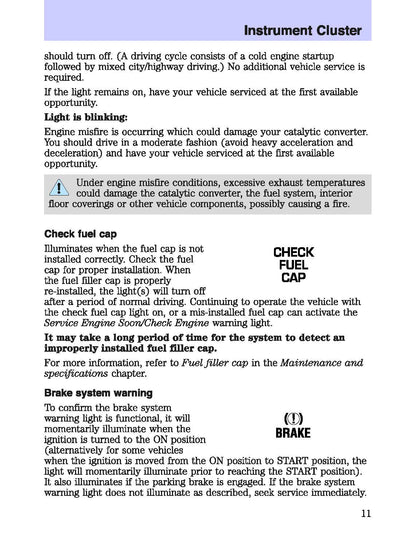 2003 Mercury Marauder Manuel du propriétaire | Anglais