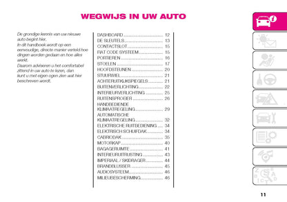 2022-2024 Abarth 595/695 Owner's Manual | Dutch