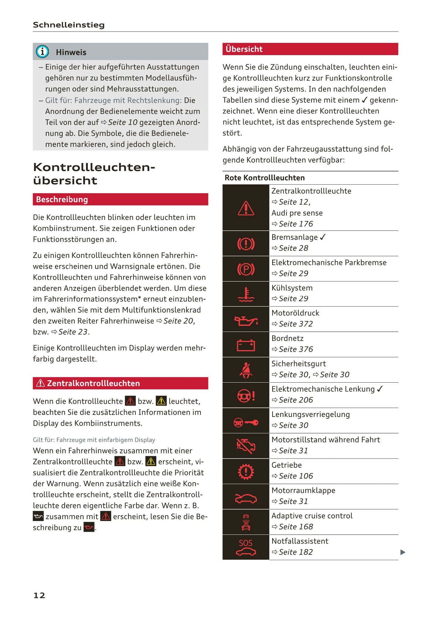 2018-2019 Audi A3/A3 Limousine/A3 Cabriolet/A3 Sportback Owner's Manual | German