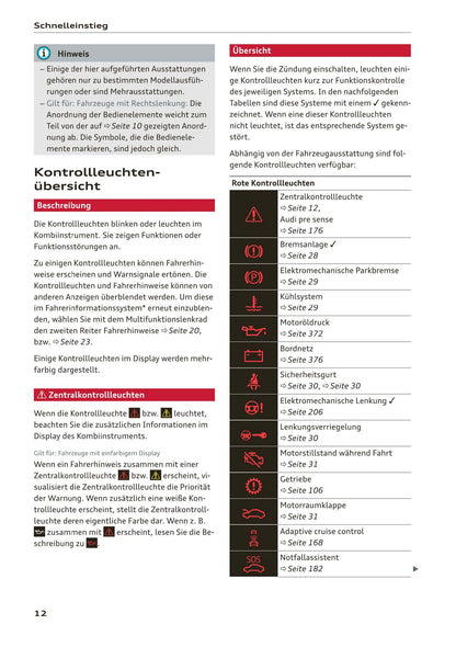 2018-2019 Audi A3/A3 Limousine/A3 Cabriolet/A3 Sportback Owner's Manual | German