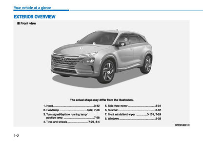 2019 Hyundai Nexo Owner's Manual | English