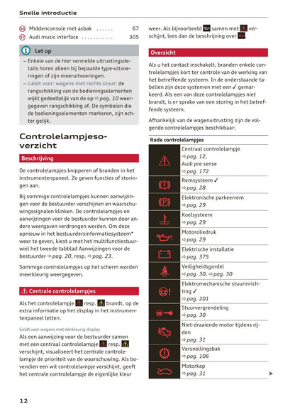 2016-2018 Audi A3/S3/RS 3 Manuel du propriétaire | Néerlandais