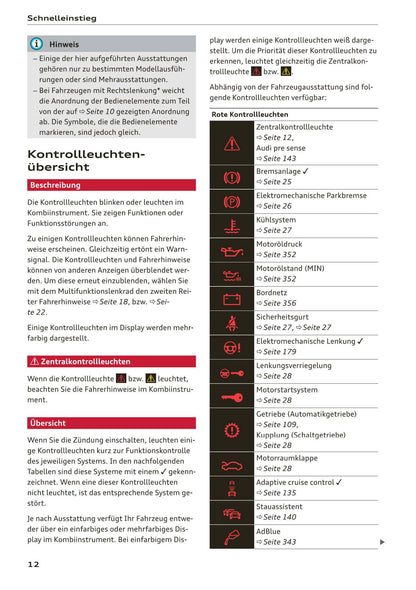 2017-2020 Audi A5 Gebruikershandleiding | Duits