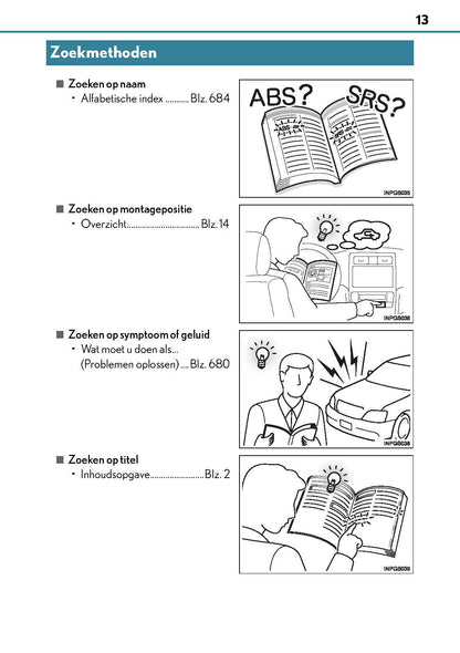 2017-2018 Lexus GS 350/GS 300/GS F Owner's Manual | Dutch