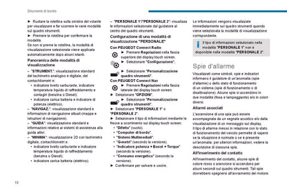 2019-2020 Peugeot 208/e-208 Gebruikershandleiding | Italiaans