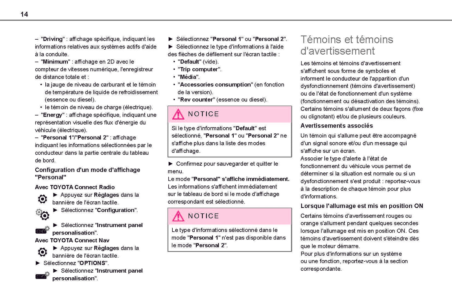 2020-2023 Toyota Proace City  Manuel du propriétaire | Français
