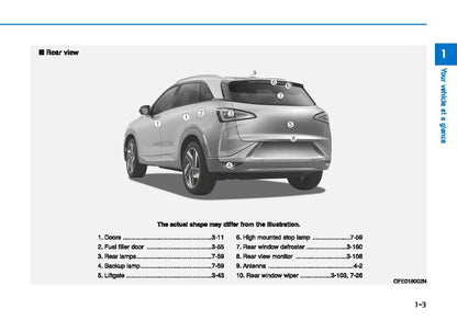 2019 Hyundai Nexo Owner's Manual | English