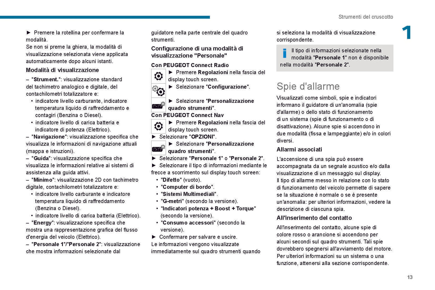 2021-2023 Peugeot 208/e-208 Gebruikershandleiding | Italiaans