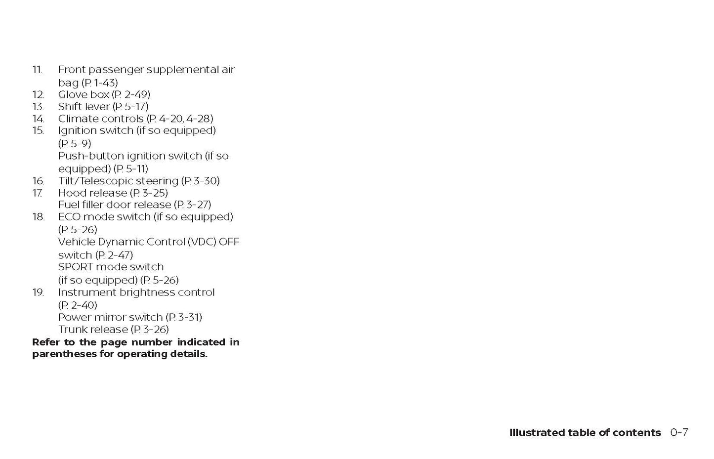 2019 Nissan Sentra Gebruikershandleiding | Engels