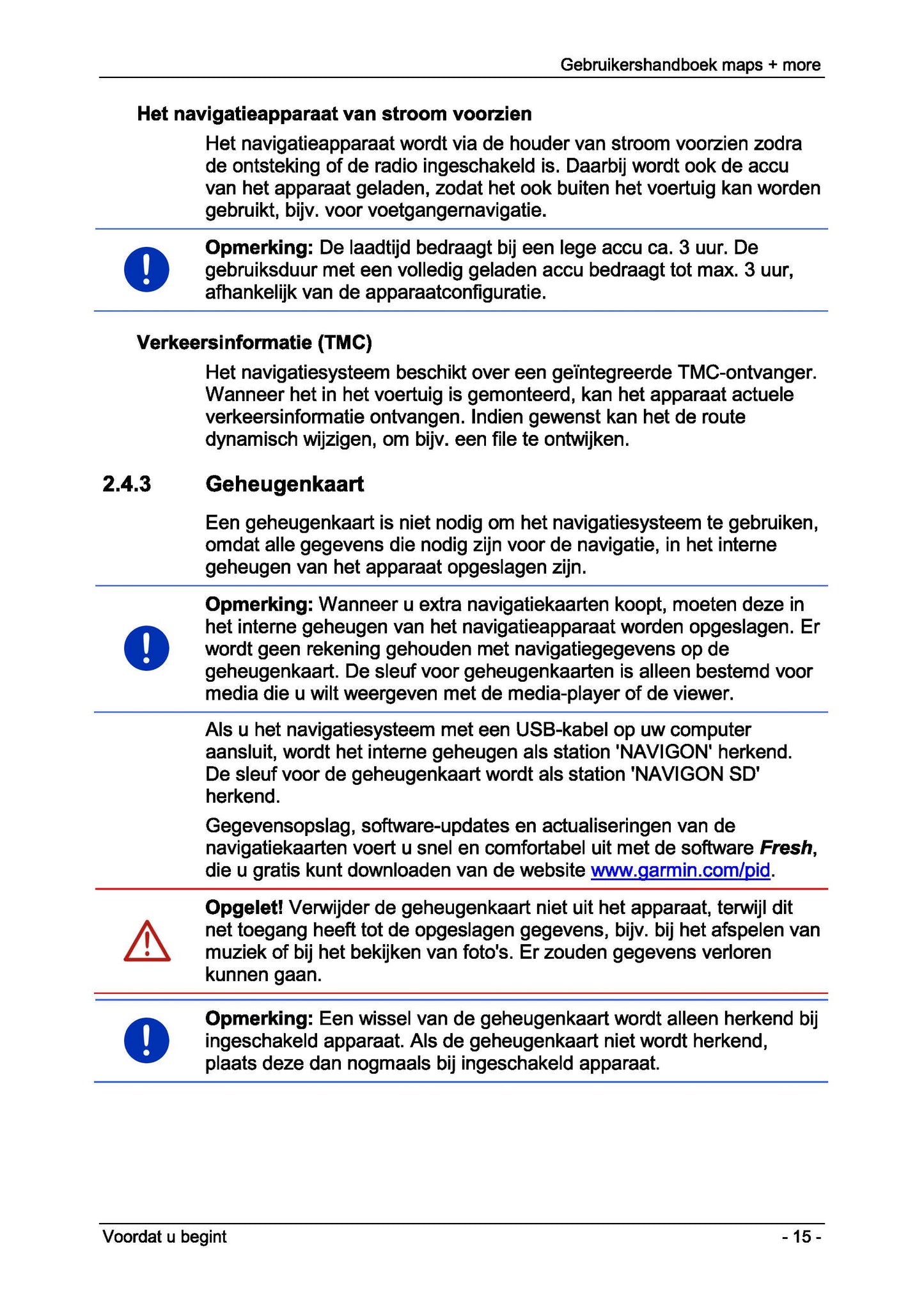 Volkswagen Garmin Handleiding 2012