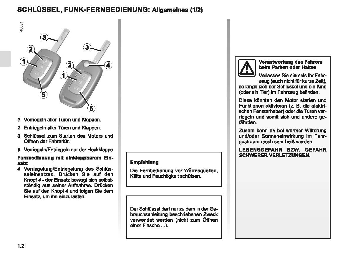 2022-2023 Renault Captur Owner's Manual | German