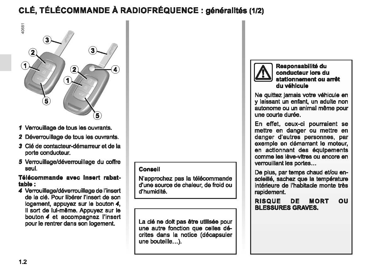 2022-2023 Renault Captur Owner's Manual | French