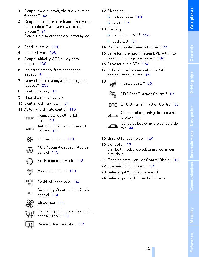 2009 BMW 6 serie Manuel du propriétaire | Anglais