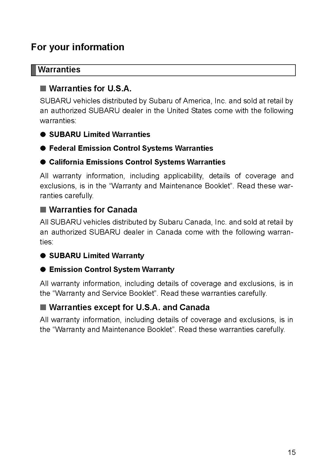 2020 Subaru BRZ Gebruikershandleiding | Engels