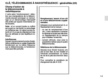 2022-2023 Renault Captur Owner's Manual | French