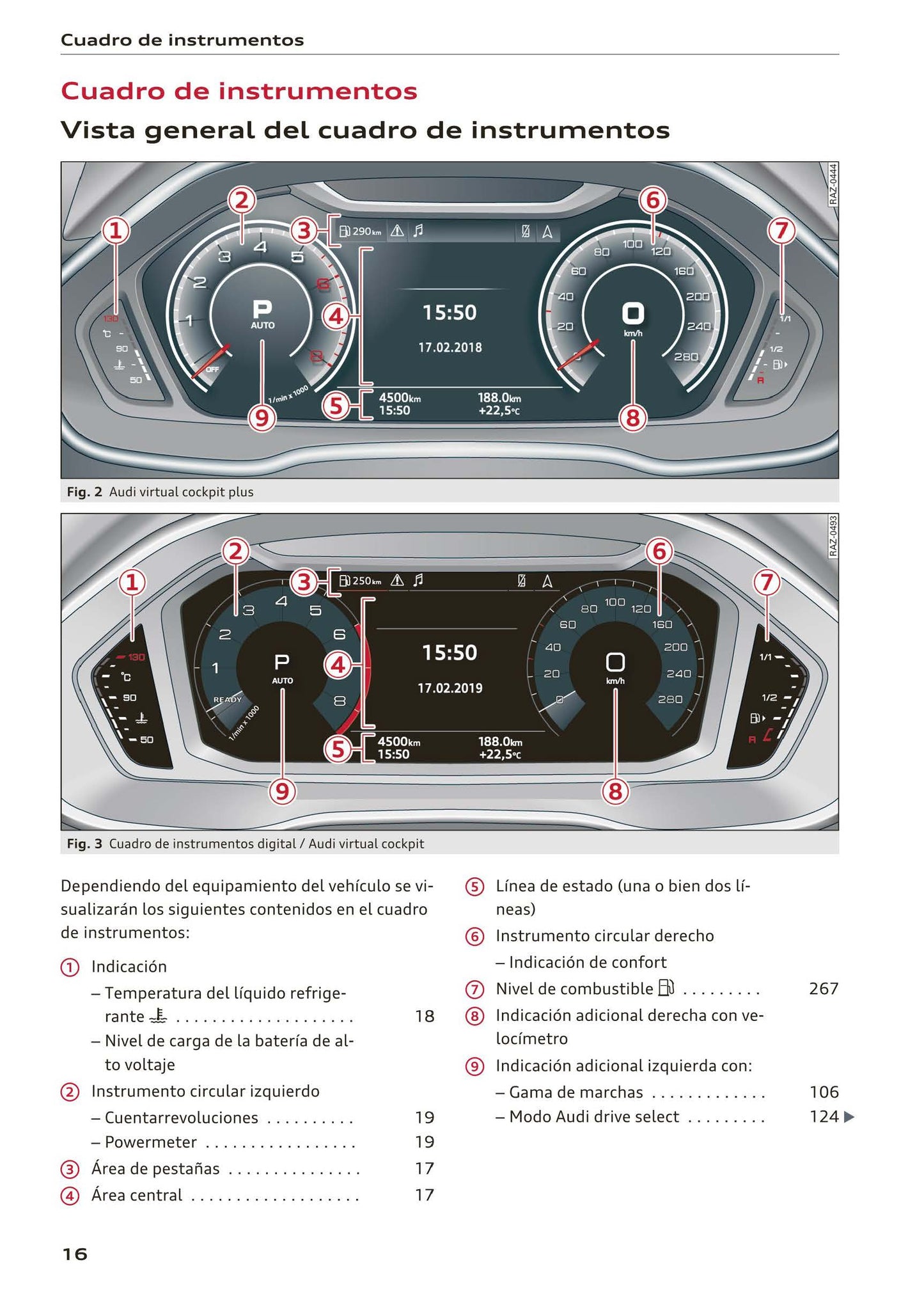 2018-2023 Audi Q3 Manuel du propriétaire | Espagnol