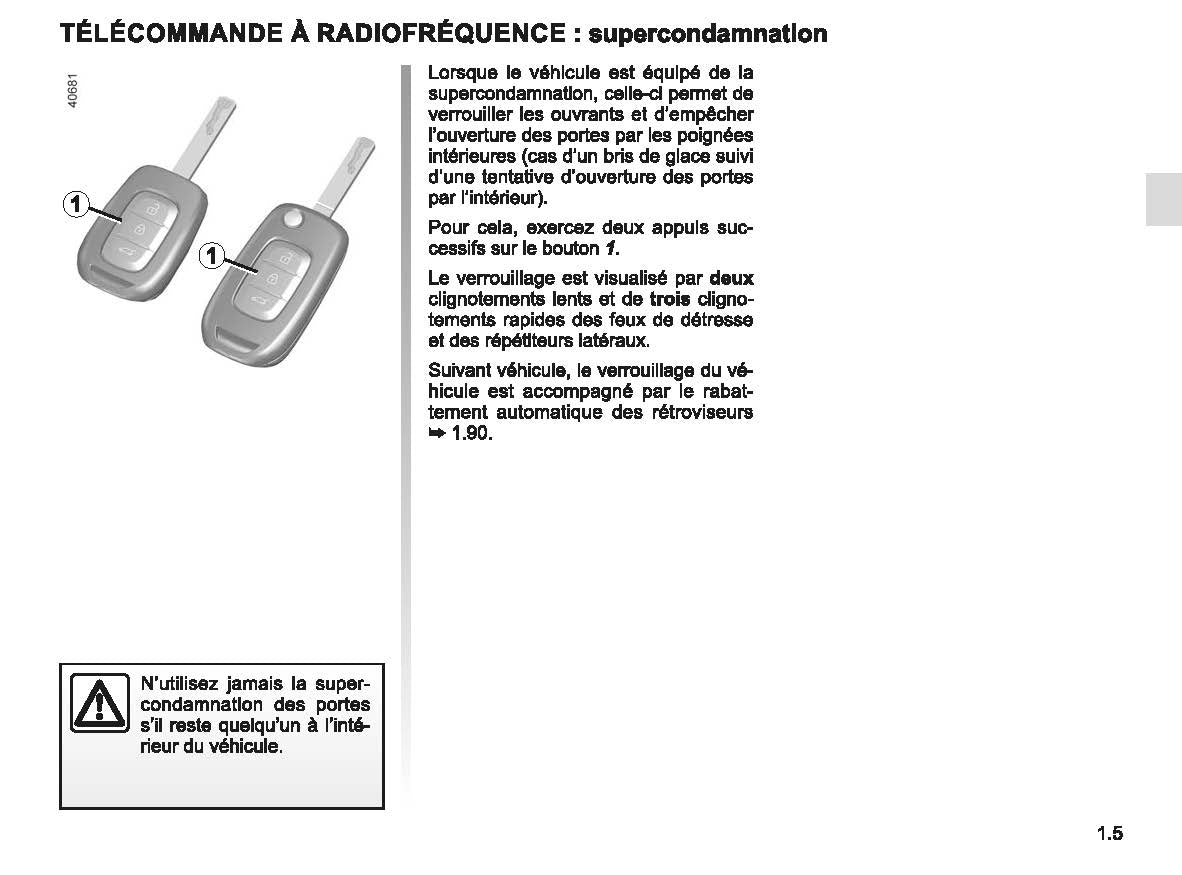 2022-2023 Renault Captur Owner's Manual | French