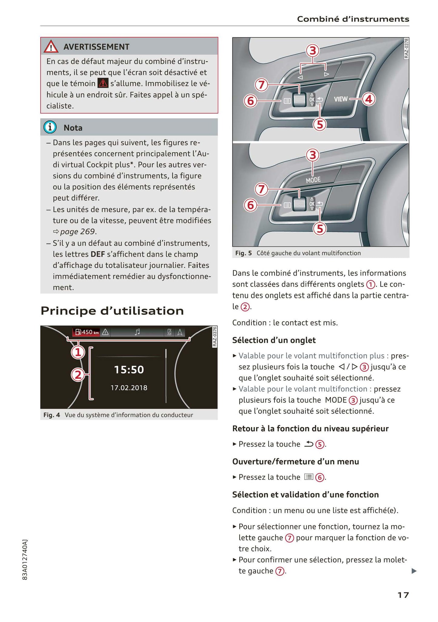 2018-2023 Audi Q3 Manuel du propriétaire | Français