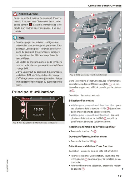 2018-2023 Audi Q3 Manuel du propriétaire | Français