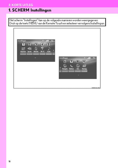 Lexus IS300h Navigatie Systeem Handleiding 2017 - 2019