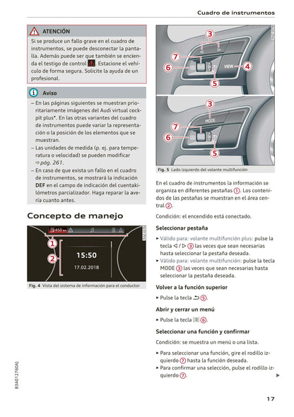2018-2023 Audi Q3 Manuel du propriétaire | Espagnol