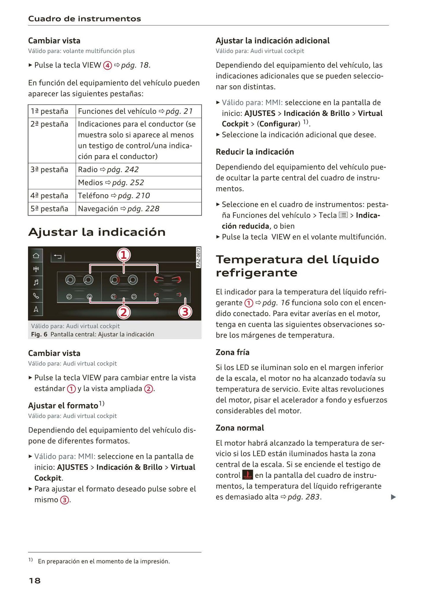 2018-2023 Audi Q3 Manuel du propriétaire | Espagnol