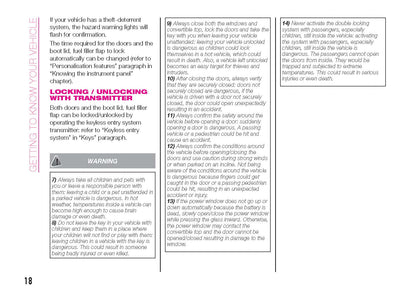 2018-2023 Abarth 124 Spider Gebruikershandleiding | Engels