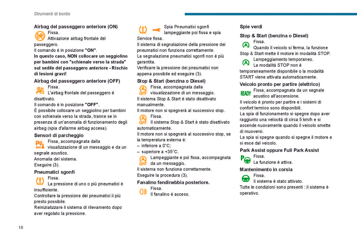 2019-2020 Peugeot 208/e-208 Gebruikershandleiding | Italiaans
