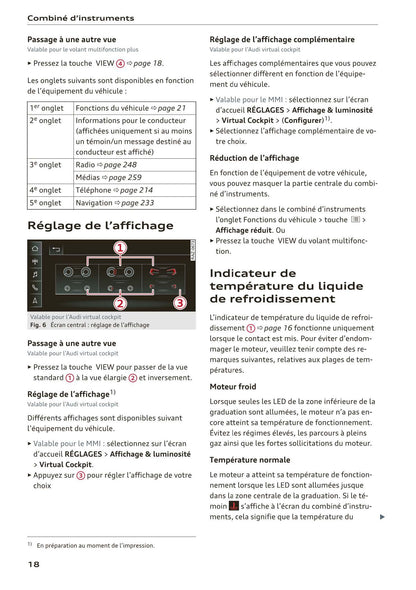 2018-2023 Audi Q3 Manuel du propriétaire | Français