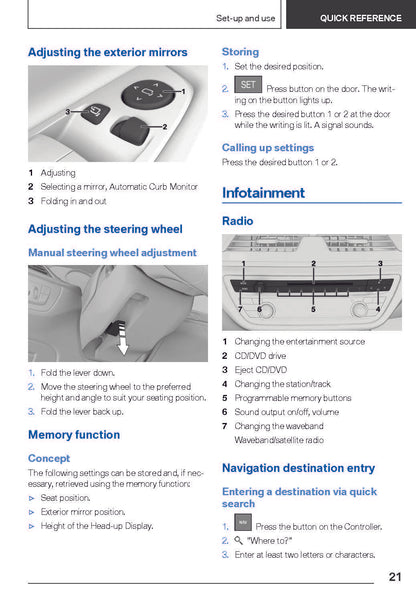 2021 BMW X3 Manuel du propriétaire | Anglais
