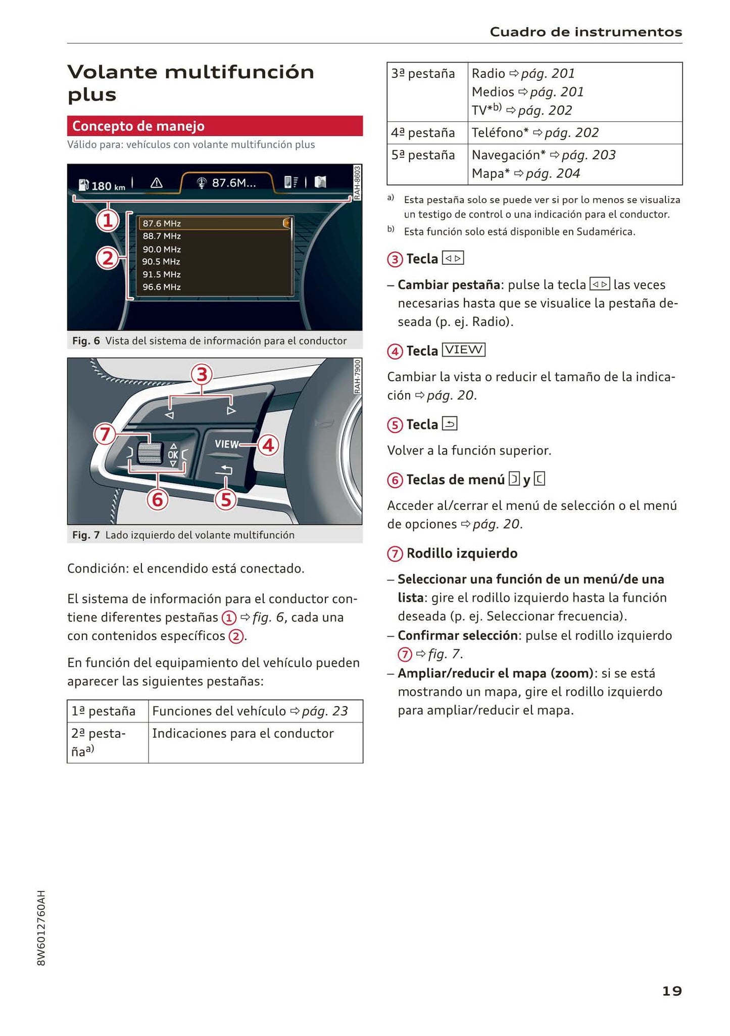 2017-2020 Audi A5 Manuel du propriétaire | Espagnol