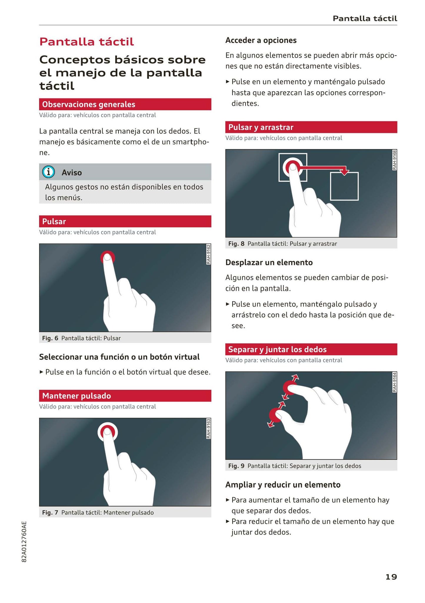 2018-2023 Audi A1 Manuel du propriétaire | Espagnol