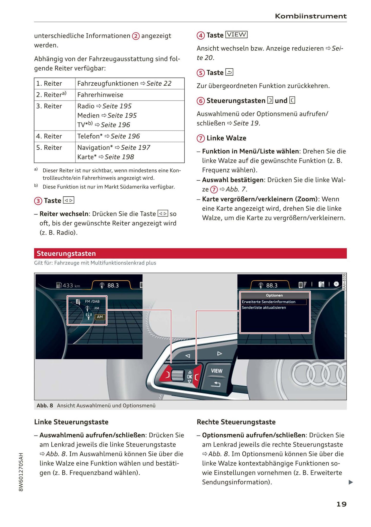 2017-2020 Audi A5 Gebruikershandleiding | Duits